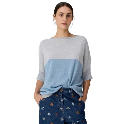 POL Reed Textured Stripe Tee